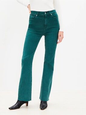 LOFT High Rise Flare 12 Petite